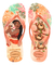 HAVAIANAS CHINELO REF SLIM PRINCESS BEGE