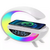 Luminária De Mesa G Speaker Smart Station Bluetooth C/ Som Cor Branco