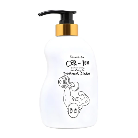 Condicionador Tratamento Fortalecedor CER-100 Com Colágeno A+ Muscle 500ml Elizavecca