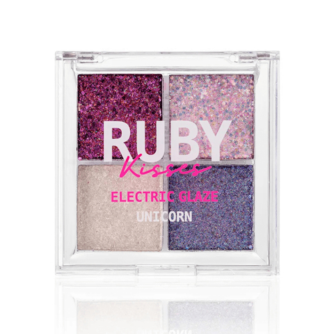 Paleta de Sombras Glitter Electric Glaze Ruby Kisses Kiss New York