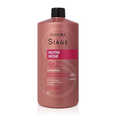 Shampoo Siàge Nutri Rosé Eudora 1 Litro