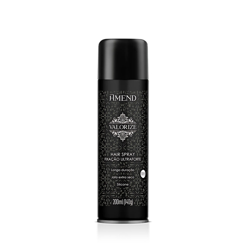 Fixação Hair Spray Valorize Ultraforte 200ml Amend