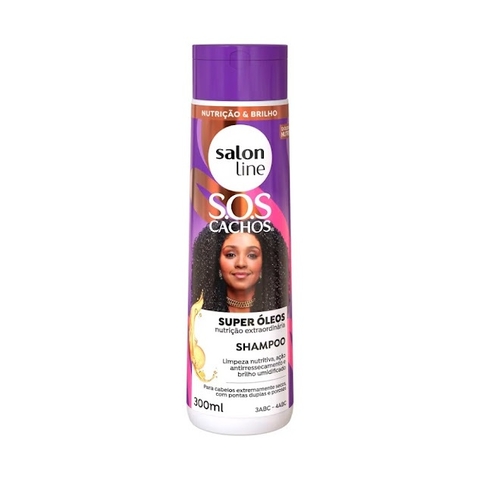 Shampoo SOS Cachos Super Óleos Salon Line 300ml