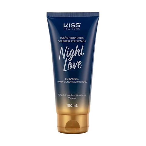 Loção Corporal Night Love Kiss New York 180ml
