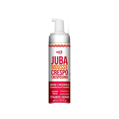 Mousse Finalizador Juba Crespo Crespíssimo Define e Preserva 200ml Widi Care
