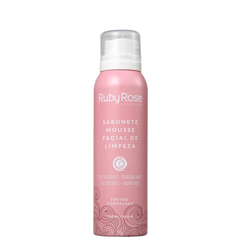 Sabonete Mousse Facial De Limpeza - Ruby Rose