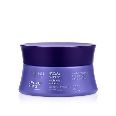 Máscara Matizadora Expertise Specialist Blonde 300g Amend