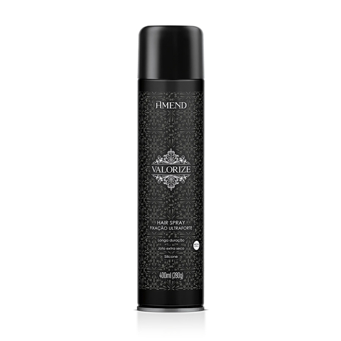 Fixação Hair Spray Valorize Ultraforte 400ml Amend