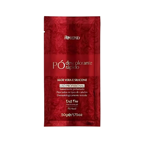 Pó Descolorante Rápido Amend Aloe Vera e Silicone 50g