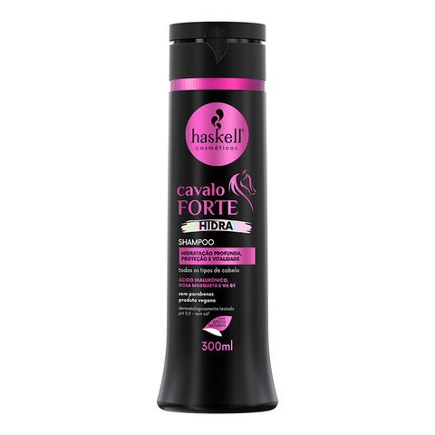 Shampoo Cavalo Forte Hidra Hidratação Profunda Haskell 300ml