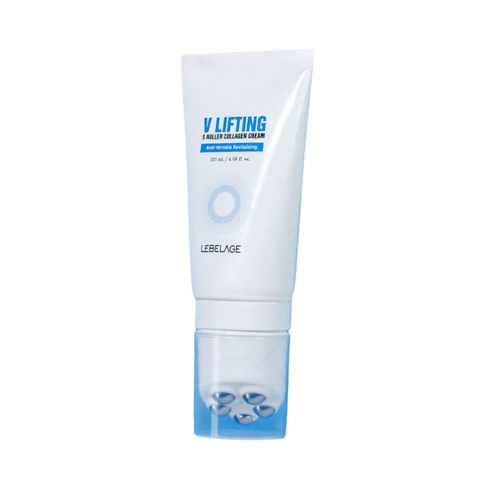 Creme Facial Lifting de Colágeno com 5 Roller 120ml Lebelage