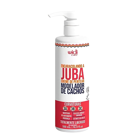 Creme de Pentear Encaracolando A Juba Modelador de Cachos 500ml Widi Care