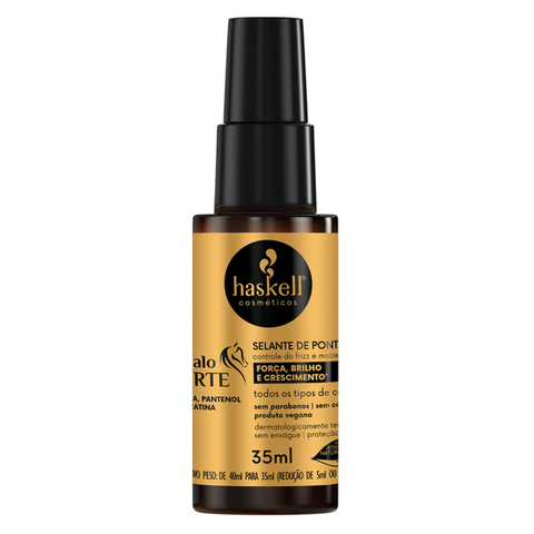 Óleo Reparador Selante de Pontas Cavalo Forte Fortalecimento Haskell 35ml