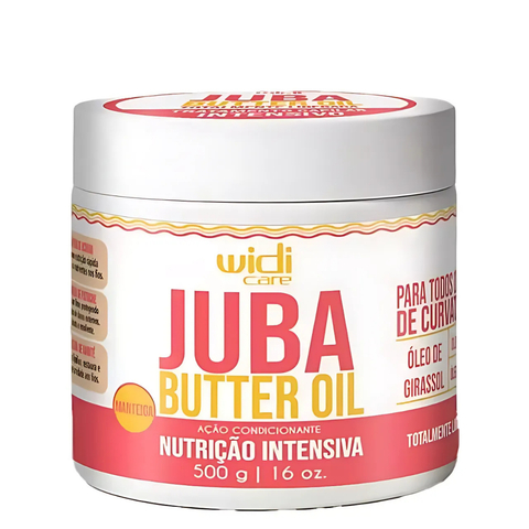 Máscara Juba Butter Oil Manteiga Fortalecedora Nutrição Intensiva 500g Widi Care