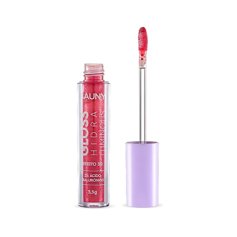 Gloss Labial Hidra Luminous Bauny Cosméticos - 3,5g