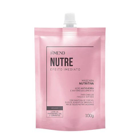 Máscara Nutre Nutritiva Efeito Imediato 100g Amend