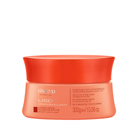 Máscara Suavizante Expertise Liso Descomplicado 300g Amend