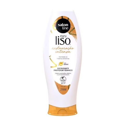 Defrizante Protetor Térmico Meu Liso Restauração Intensa Salon Line 200ml
