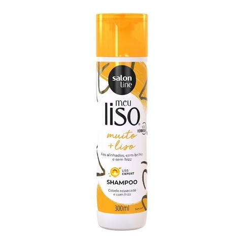 Shampoo Meu Liso Muito + Liso Disciplinante Salon Line 300ml