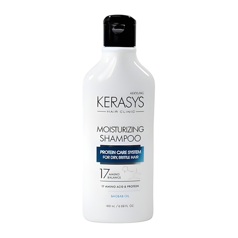 Shampoo Kerasys Moisturizing Cabelos Secos e Frágeis 180ml