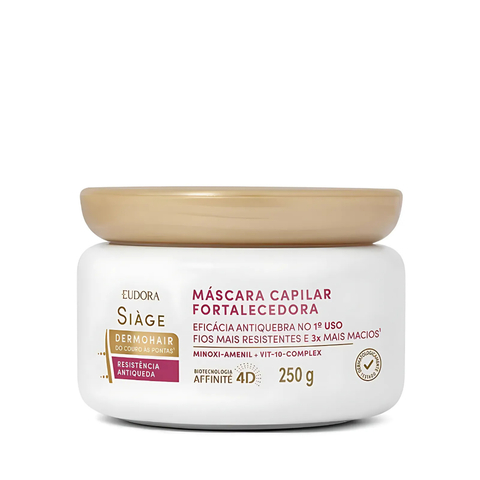 Máscara Capilar Dermo Hair Resistência Antiqueda Eudora Siàge 250g
