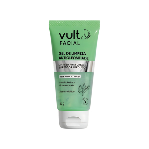 Gel de Limpeza Facial Antioleosidade 85g Vult