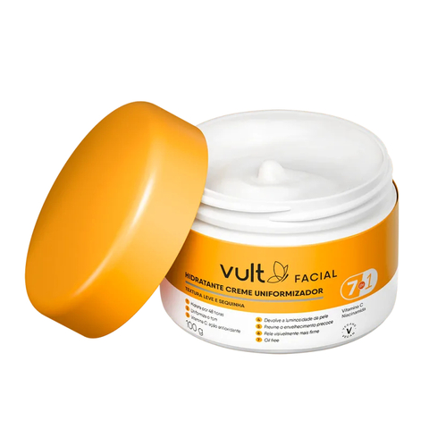 Hidratante Creme Uniformizador Facial Vitamina C Vult 100g