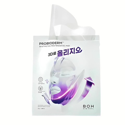 Máscara De Gel 3D Lifting Tensão Facial Completa Probioderm Bioheal BOH
