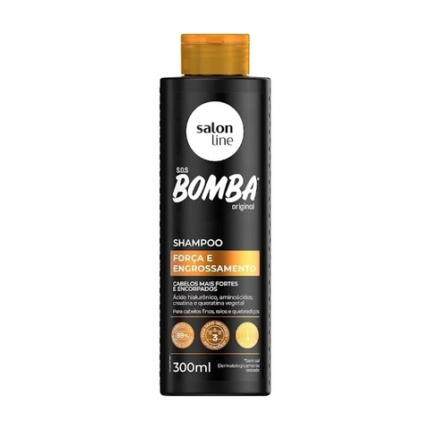 Shampoo SOS Bomba Força e Engrossamento Salon Line 300ml