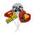 Adorno Feliz Dia Papa Super Papa I Love Pa - comprar online