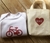 Body bicicleta com mini eco bag - loja online