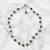 Colar em metal dourado em Cristal - comprar online