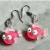 Brinco fofo Coleção Fundo do Mar Peixe rosa em resina - comprar online