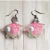 Brinco fofo Coleção Fundo do Mar Peixe rosa claro com verde em resina - comprar online