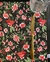 Toalha de jogo americano dupla face estampado em flores brancas e rosa - comprar online