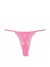 Panty Tanga con Bordado Floral Boho