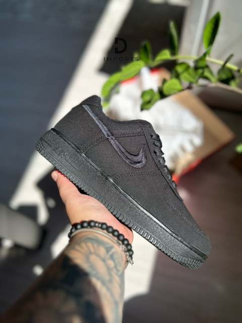 Air Force 1 - preto tecido