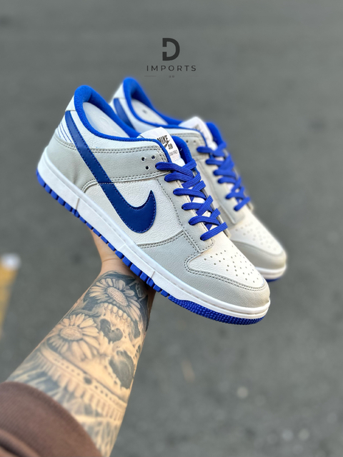 SB Dunk Low - Cinza e azul