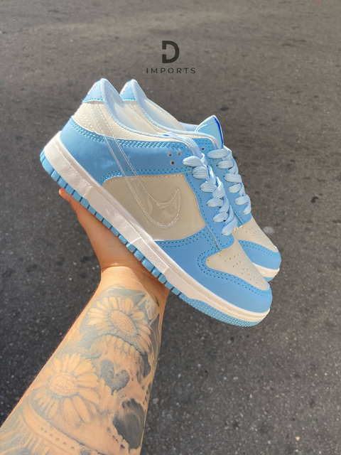 SB Dunk Low - Azul BB (simbolo transparente) no