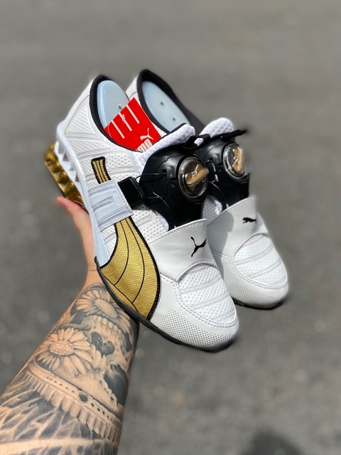 Puma Disk - Branco/Dourado