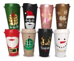 Vasos Cafeteros Tipo Star 16 Oz personalizados motivos navideños - comprar en línea