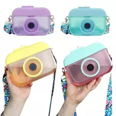 Cantimplora Forma de cámara botella de agua Kawaii en internet