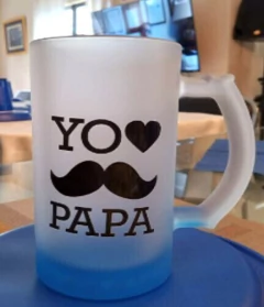 Tarros esmerilados personalizados
