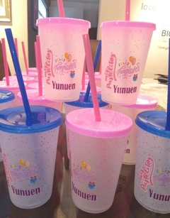 vasos de plástico 500 ml, varios colores para personalizar - tienda en línea