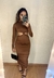 Vestido Luxo Marrom