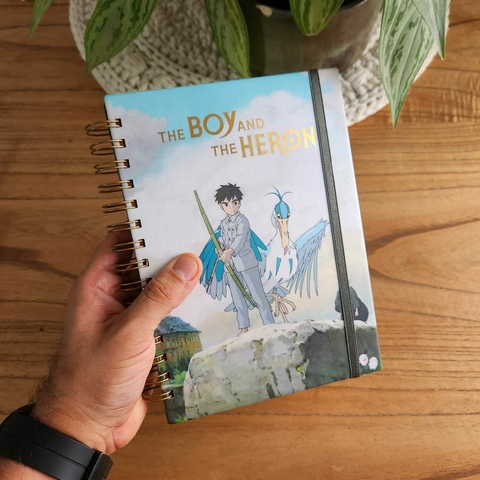 Cuaderno A5 120 hojas Coleccion Ghibli - The Boy and The Heron