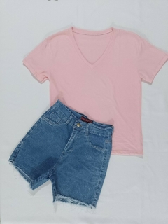 conjunto short remera