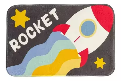 Felpudo alfombra para niños con antideslizante 60x40cm - comprar online