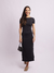 VESTIDO MIDI COSTA NUA - PRETO - Shaitrend