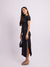 VESTIDO MIDI COSTA NUA - PRETO na internet